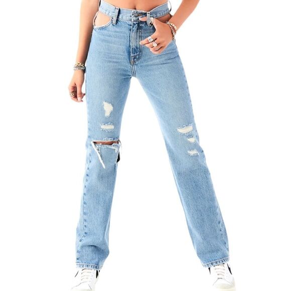 CARMAR LUCIO VERMIEL CUT OUT JEAN    |Size:26| - Picture 3 of 5